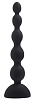 Чёрный анальный вибростимулятор Howells Anal Beads L 189022black (21,5 см)