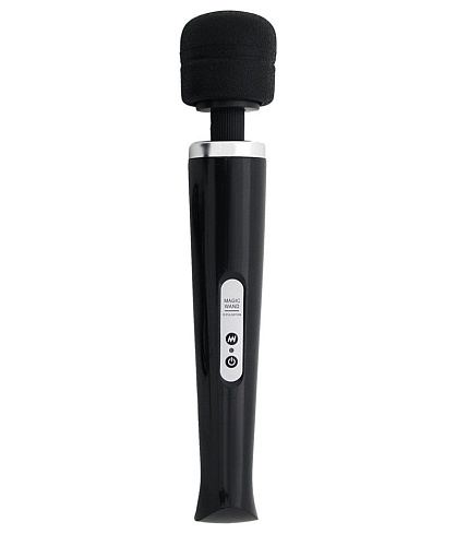 Чёрный беспроводной массажёр с 10 режимами Hitachi Magic Wand 0613-3