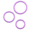 Набор из 3 сиреневых эрекционных колец Chisa Magnum Force Cock Ring CN-240301779