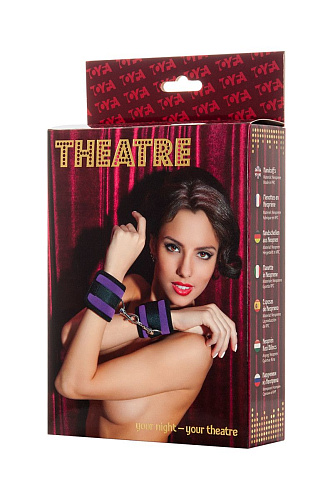 Наручи из неопрена фиолетового цвета ToyFa 701004