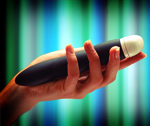 Чёрный вибратор Fun Factory JAZZIE 18508 (17,8 см)