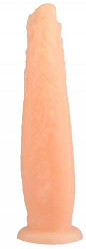 Телесная рельефная анальная втулка Сумерки богов 1015-60 BX DD (28 см)