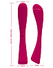Малиновый вибратор Iyiqu Magic Wand IYQ-YJF-02 (22 см)