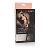 Чёрное эрекционное кольцо с вибрацией и подхватом мошонки California Exotic Novelties Silicone Lovers Gear Figure 8 Enhancer SE-1839-15-3
