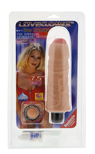 Вибратор-реалистик с закрытой головкой телесного цвета NMC 110745 (19 см)