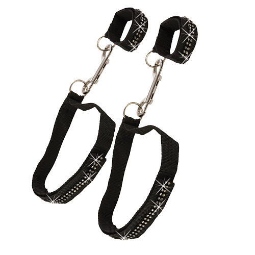 Комплект для бондажа рук к бёдрам Bound By Diamond Thigh Restraints California Exotic Novelties SE-2659-20-3