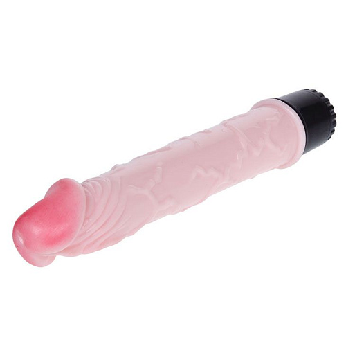 Водонепроницаемый вибратор-фаллос телесного цвета Baile BW-027037-1002 (21 см)