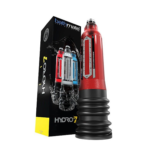 Красная гидропомпа Bathmate HYDRO7 BM-H7-BR