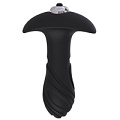 Чёрный анальный вибромассажёр Dream Toys MAGIC PLUG 21487 (11 см)
