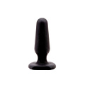 Чёрная анальная втулка Bior toys Sex Expert SEM-55014 (7,5 см)