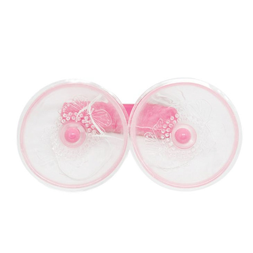 Прозрачный вибромассажер для груди Baile MOMO II BI-014070-1