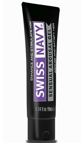 Возбуждающий гель-лубрикант на водной основе Swiss navy Sensual Arousal Lubricant SNAR10ML