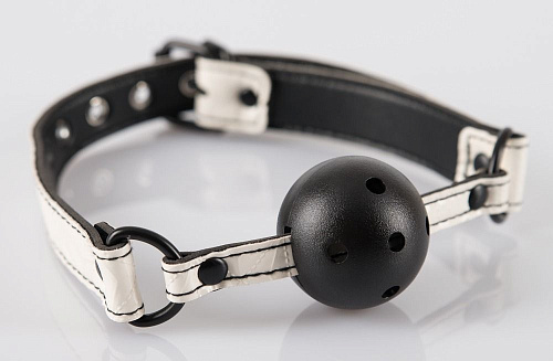 Регулируемый по длине кляп с чёрным шариком Orion 2491990 2001