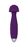 Водонепроницаемый вибратор фиолетового цвета с насадками для двоих RestArt Bowling RA-301 (19 см)