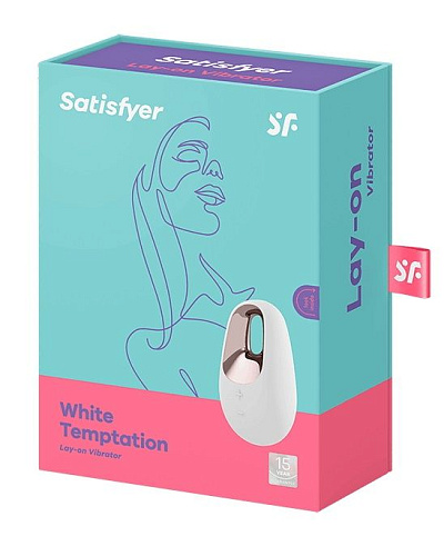 Белый вибромассажёр Satisfyer Layons White Temptation J2018-27-8