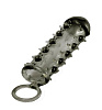 Дымчатая стимулирующая насадка с закрытой головкой NMC SAMURAIPENIS SLEEVE BLACK 170121 (14,5 см)