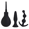 Чёрный набор для анальных забав California Exotic Novelties SE-5641-50-3