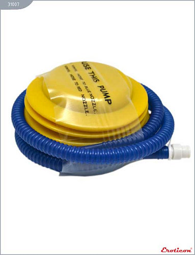 Надувная секс-кукла телесного цвета с реалистичной вставкой и вибрацией Eroticon «Брюнетка» 31007