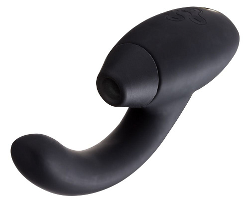 Чёрный стимулятор 2-в-1 для женщин Womanizer InsideOut 0592595
