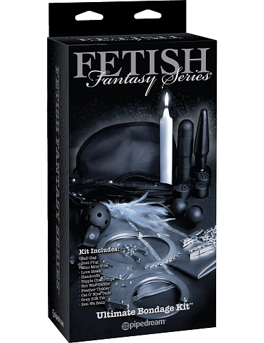 Набор для любовных и БДСМ игр Ultimate Bondage Kit Pipedream PD4432-00