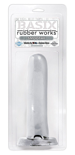 Прозрачный анальный фаллоимитатор Pipedream Smoothy PD4209-20 (13,3 см)