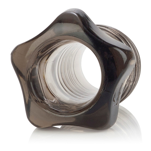 Дымчатое кольцо California Exotic Novelties Screw Me 5 Point Bolt Ring SE-1475-30-3