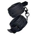 Чёрные наручи Dream Toys BLAZE HANDCUFF BLACK 21262