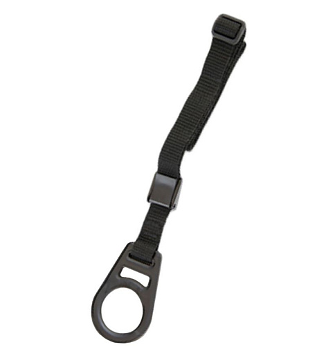 Чёрный ремень для фиксации гидронасоса на шее Bathmate Shower Strap BM-SS