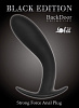 Чёрная анальная пробка Lola toys Strong Force Anal Plug 4215-01Lola (13,5 см)