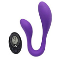 Фиолетовый вибромассажёр для пар Adrien Lastic Couple Secrets II + LRS 119335