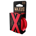 Ультратонкие, презервативы в железном кейсе Maxus Sensitive №3 (3 шт)