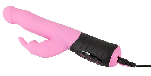 Розовый вибратор-кролик с ротацией Orion Rotating Rabbit 05966980000 (21,7 см)