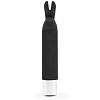 Чёрный мини-вибратор Fifty Shades of Grey Greedy Girl Bullet Rabbit Vibrator FS-74949 (12,7 см)