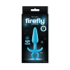 Голубая анальная пробка NS Novelties Firefly Prince Small NSN-0476-17 (10,9 см)