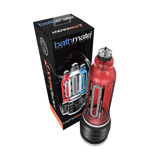 Красная гидропомпа Bathmate HydroMAX7 BM-HM7-BR