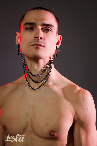 Зажимы на соски с тройной цепочкой Lola toys Uncensored 1139-01lola