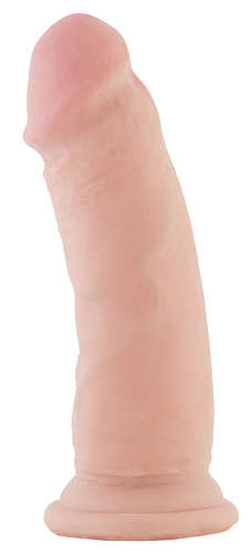 Упругий фаллоимитатор телесного цвета на присоске ToyFa 982039 (16 см)