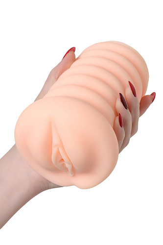 Мастурбатор-вагина телесного цвета без вибрации KOKOS Lady M03-001-02