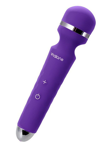 Фиолетовый вибромассажёр Nalone Rock VS-VR32З-5