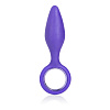 Фиолетовая анальная пробка California Exotic Novelties Booty Call Booty Slider SE-0394-30-2 (10,3 см)