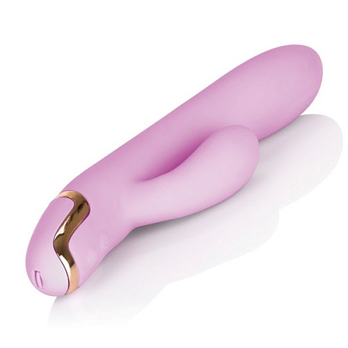 Розовый вибратор с клиторальным отростком California Exotic Novelties Entice Marilyn SE-4735-05-3 (20 см)