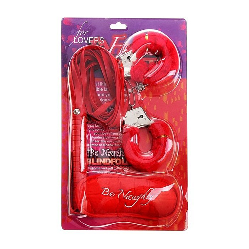 Набор красных аксессуаров для влюблённых Сима-Ленд 301927