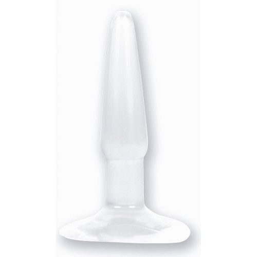 Прозрачная анальная пробка Doc Johnson Butt Plug Small 0289-02-CD (10 см)