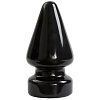 Огромный плаг в чёрном цвете Doc Johnson Titanmen Tools Butt Plug 4.5 Diameter Ass Master 3203-02-CD (23,1 см)