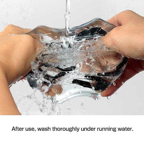 Прозрачный мастурбатор Tenga Crysta Leaf CRY-001