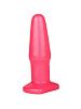 Розовый гелевый плаг на подставке LOVETOY (А-Полимер) 435200 (14 см)