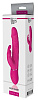 Ярко-розовый вибромассажёр-кролик Dream Toys COCKY RABBIT 21596 (21,3 см)