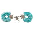 Голубые меховые наручники Orion Love Cuffs Blue 0527050