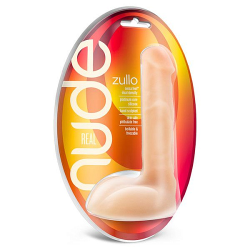 Телесный фаллоимитатор Blush Novelties Zullo BL-86673 (18,4 см)