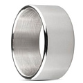 Серебристое эрекционное кольцо EDC Wholesale Sinner Wide metal head-ring Size L SIN063